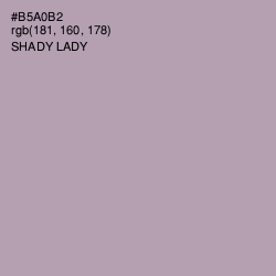 #B5A0B2 - Shady Lady Color Image